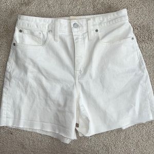 Madewell Curvy Denim Shorts